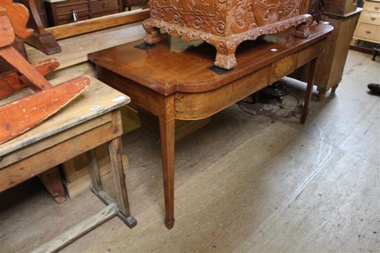 Inlaid mahogany sideboard